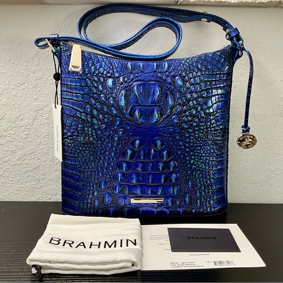 Brahmin Katie MIRAGE MELBOURNE W/Leather Eyes NWT - Picture 1 of 9